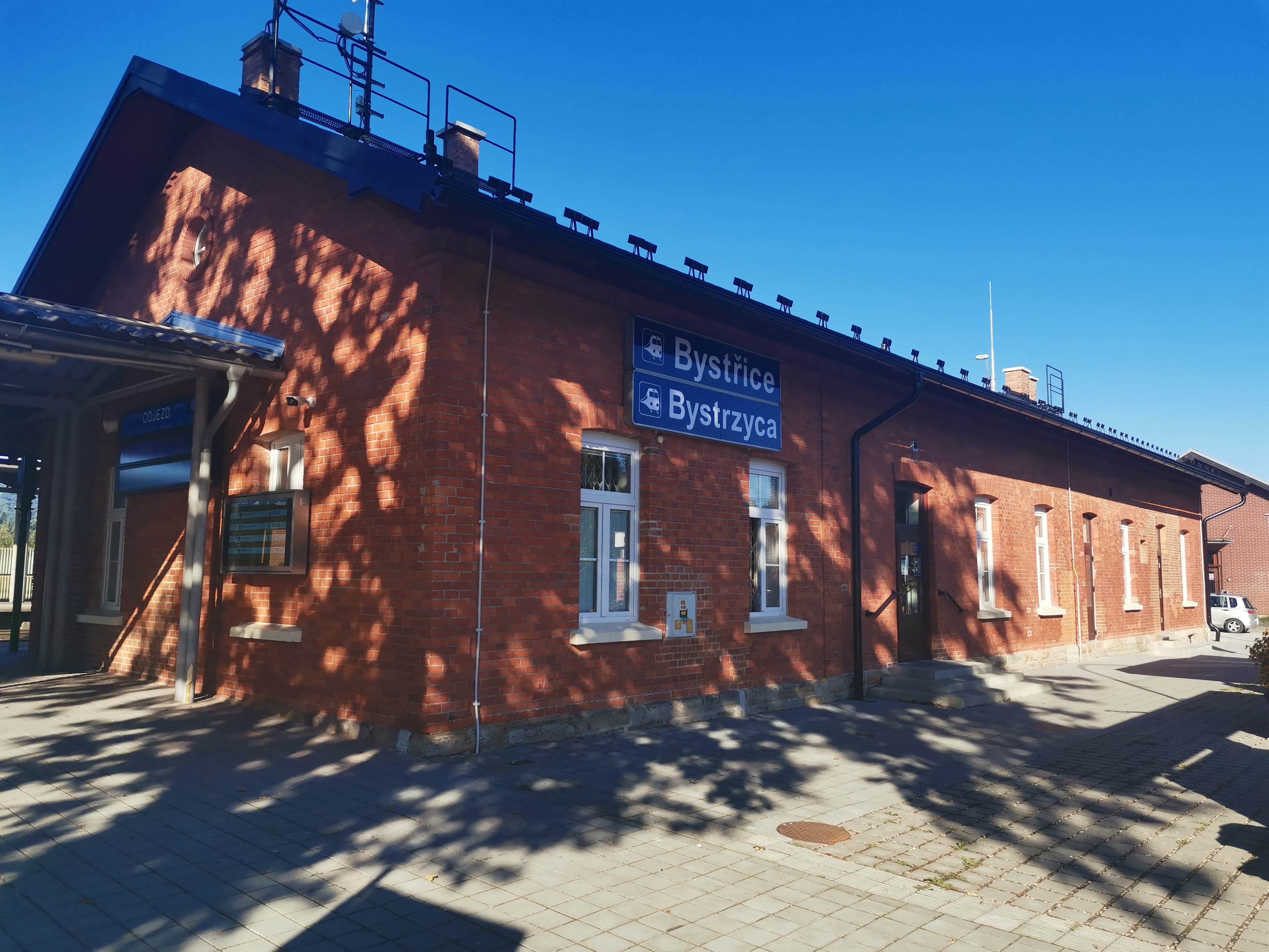 Rekonstrukce nádražní budovy – Bystřice